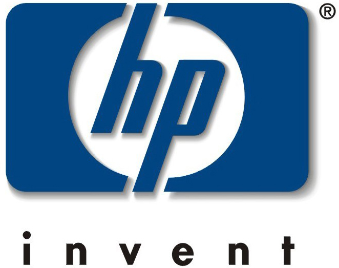 HP logo.