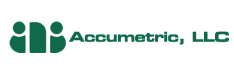 Accumetric logo.